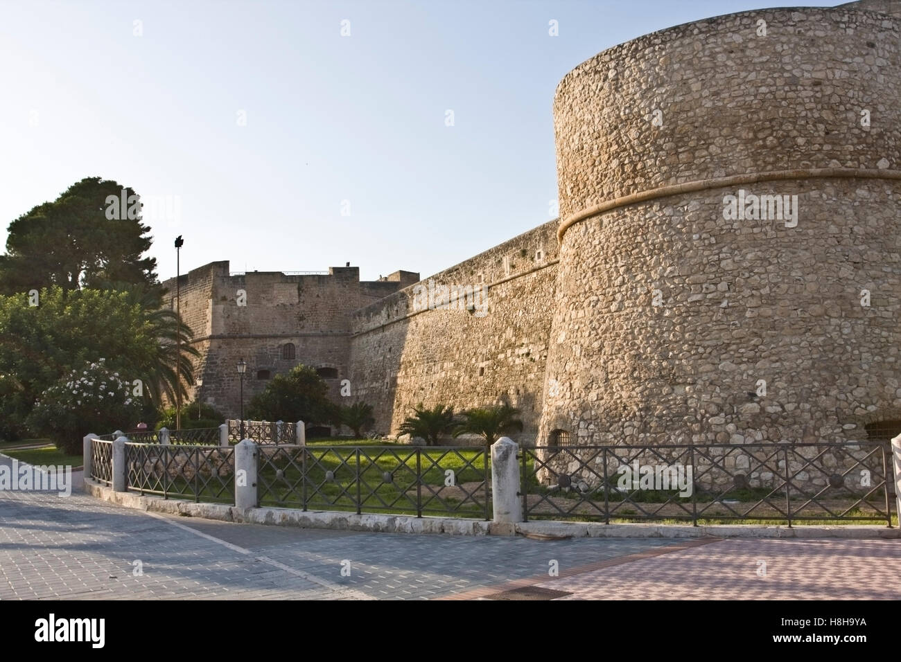 Forte di Manfredonia, Museo Archeologico Nazionale, Puglia, Foggia, Italia, Europa Foto Stock