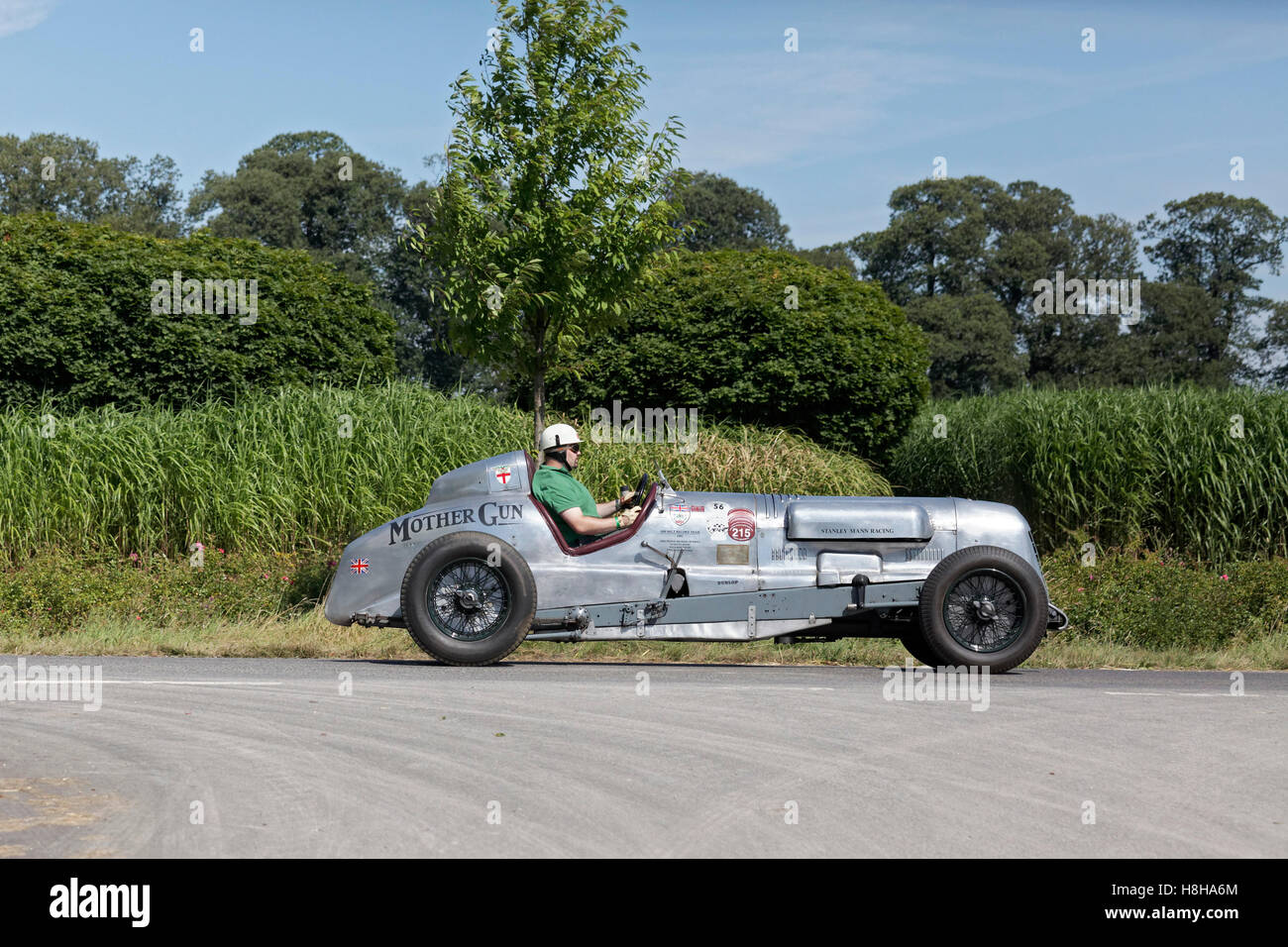 Bentley 4,5 litro madre Gun, modello 1927, race car, corpo in alluminio, British Classic Car, Classic giorni Dyck 2016 Jüchen Foto Stock