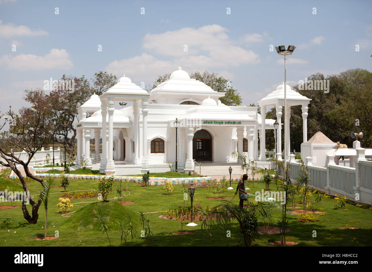 Grand Anicut Memorial,Thanjavur District ,Tamil Nadu, India Foto Stock