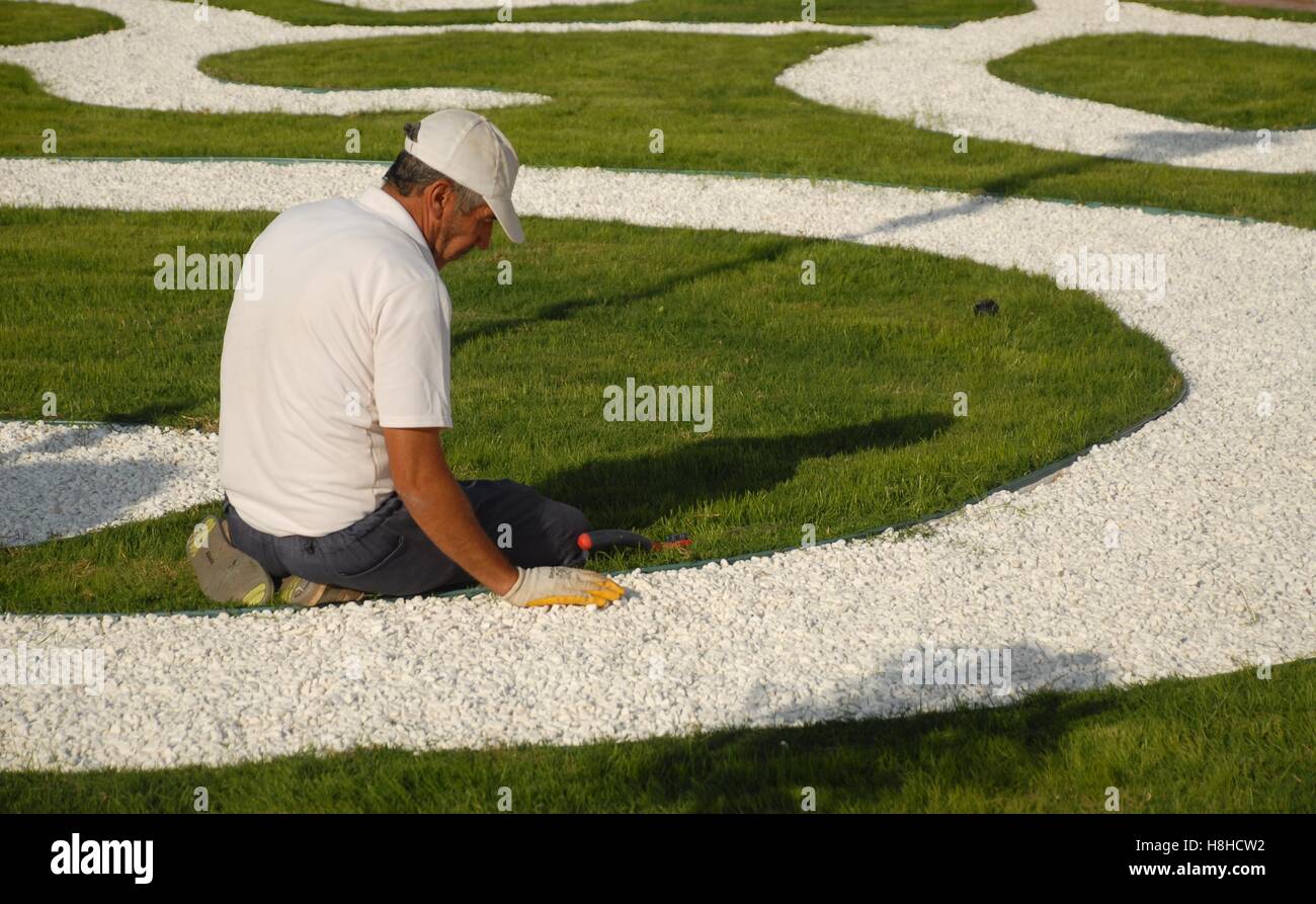 Giardiniere Foto Stock