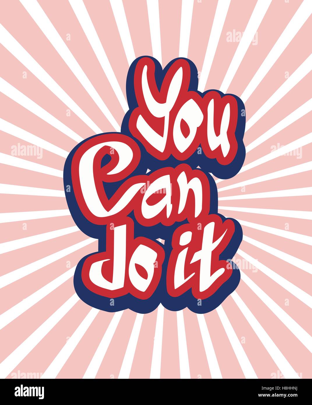 È possibile farlo citazione scritta a mano il testo illustrazione vettoriale Illustrazione Vettoriale