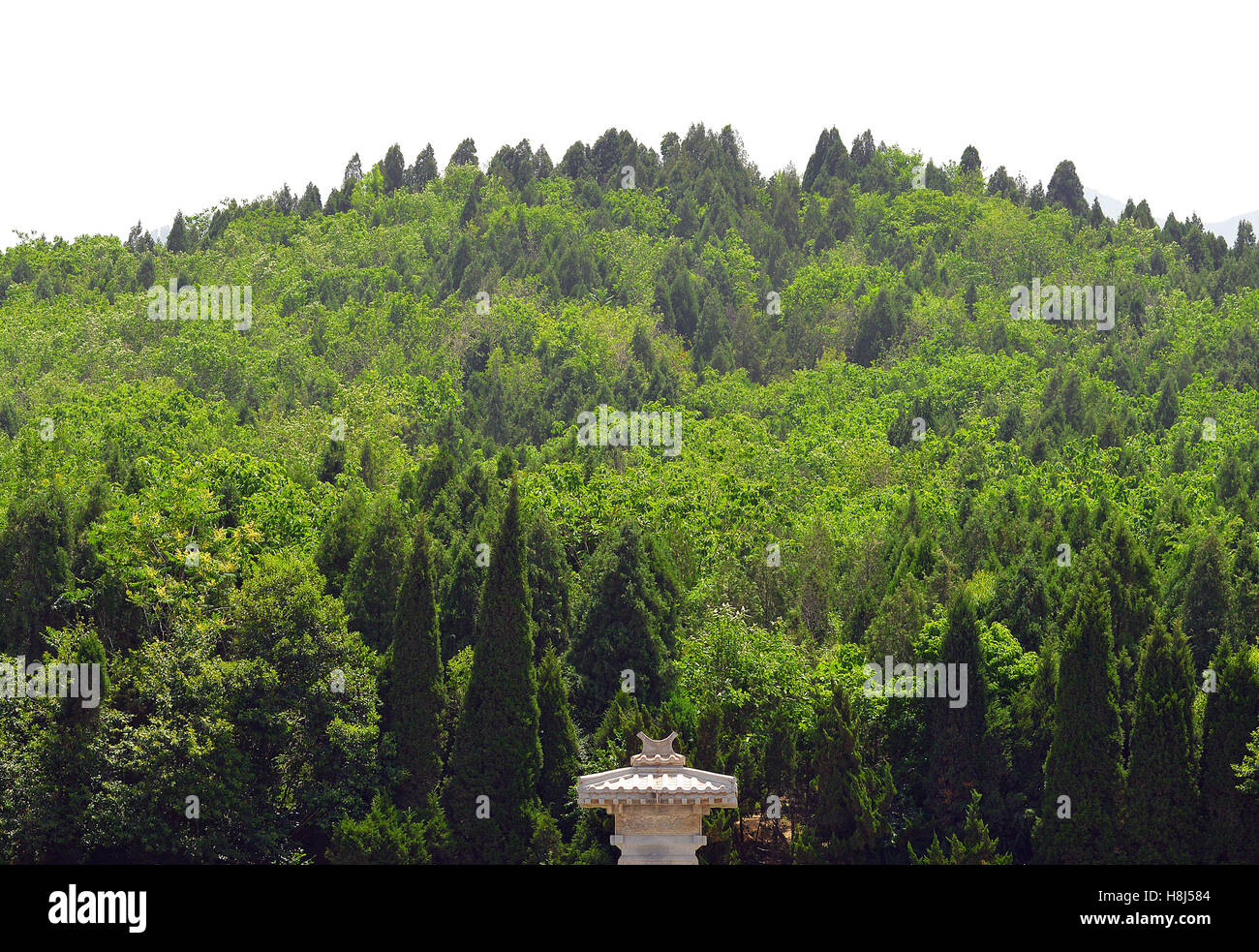 Memoriale di Qin Shi Huangdi imperatore Xi'an, Cina Foto Stock