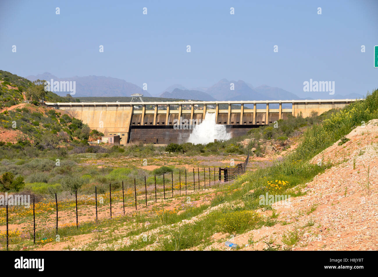 Il Clan William parete dam Foto Stock