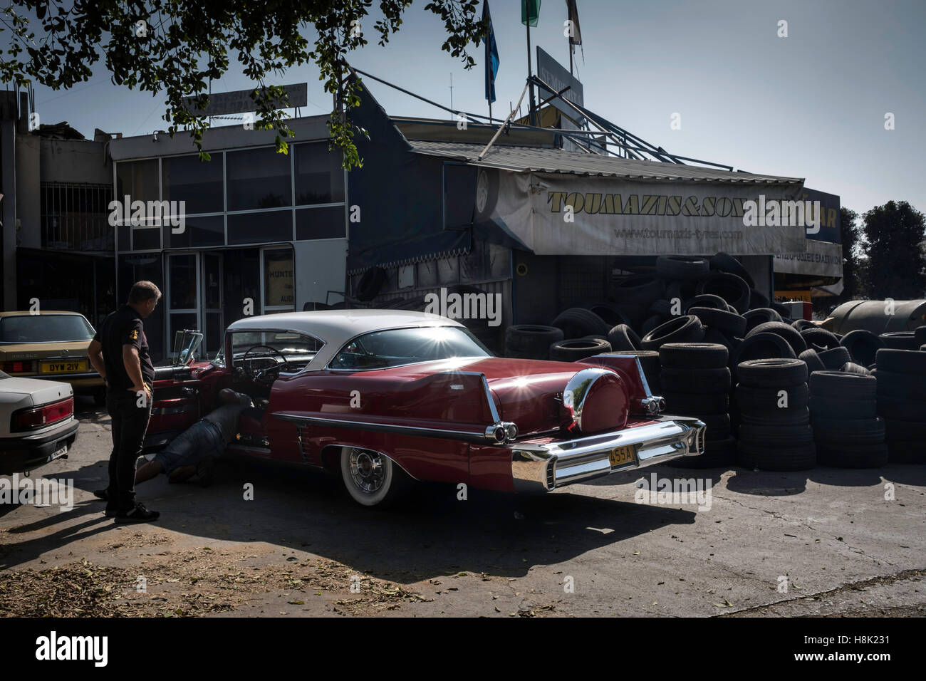Nicosia, Cipro. 29 ott 2016. Vita quotidiana scenario in Nicosia, Cipro. © Sahan Nuhoglu/Pacific Press/Alamy Live News Foto Stock