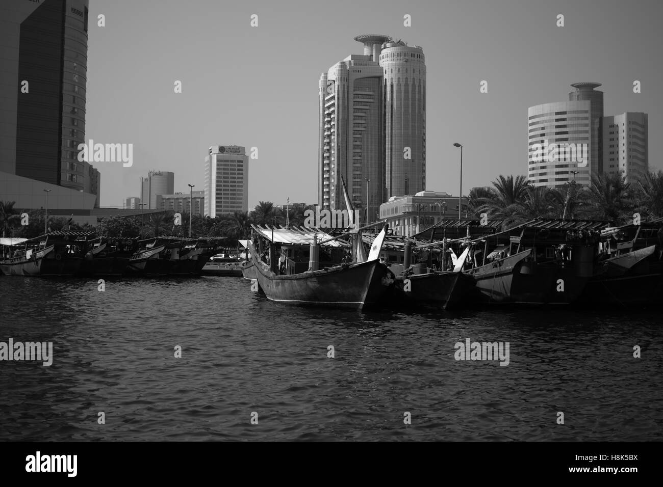 Porto di Dubai Foto Stock