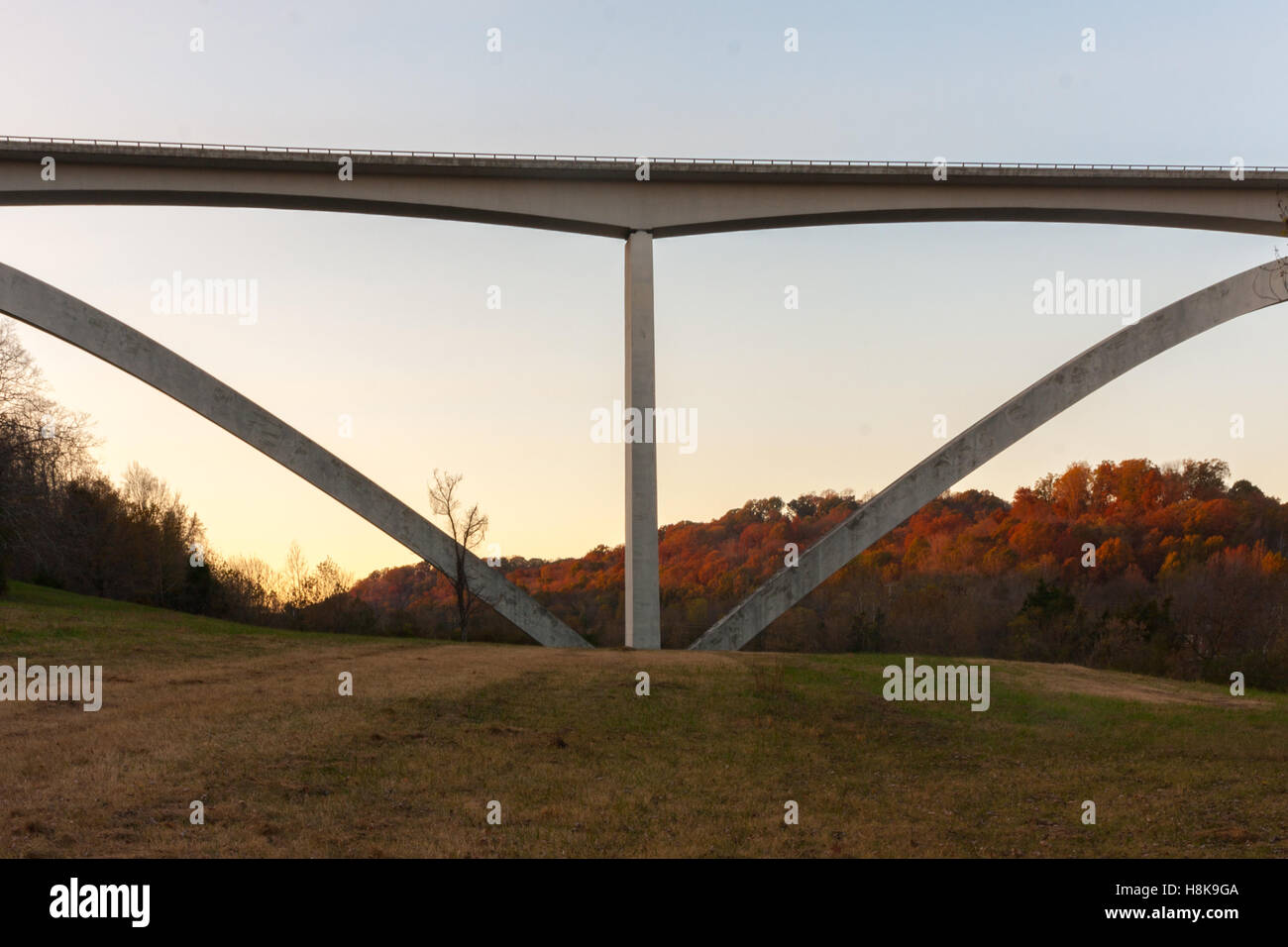 Ponte di Scenic Foto Stock
