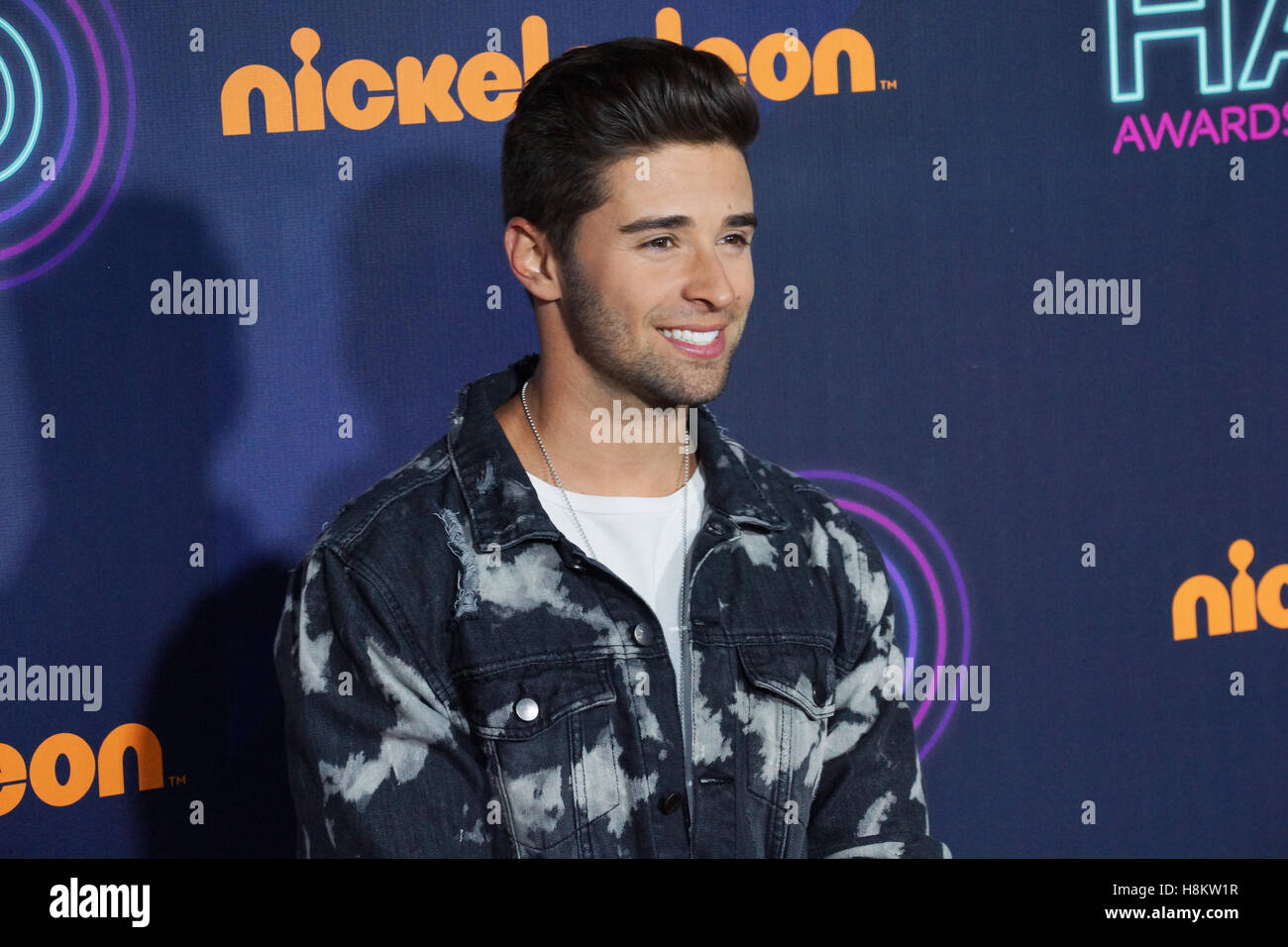Jake Miller Novembre 11, 2016 a Nickelodeon HALO Awards presso il Molo 36 in New York, NY. Foto Stock