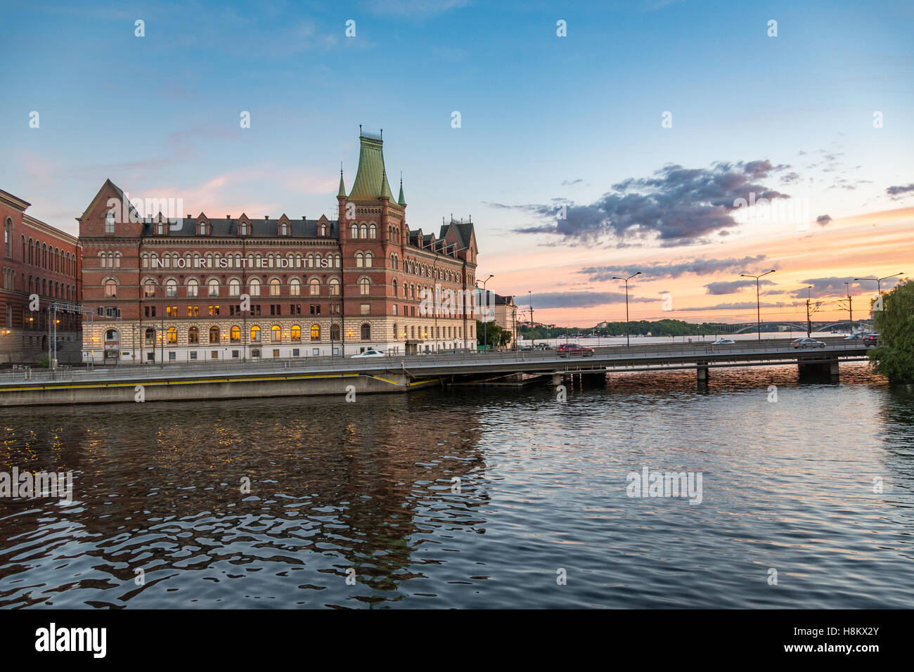Stoccolma, Svezia - Gamla Stan, altrimenti chiamato la Città Vecchia è uno dei più grandi e meglio conservate città medievali centri in Foto Stock