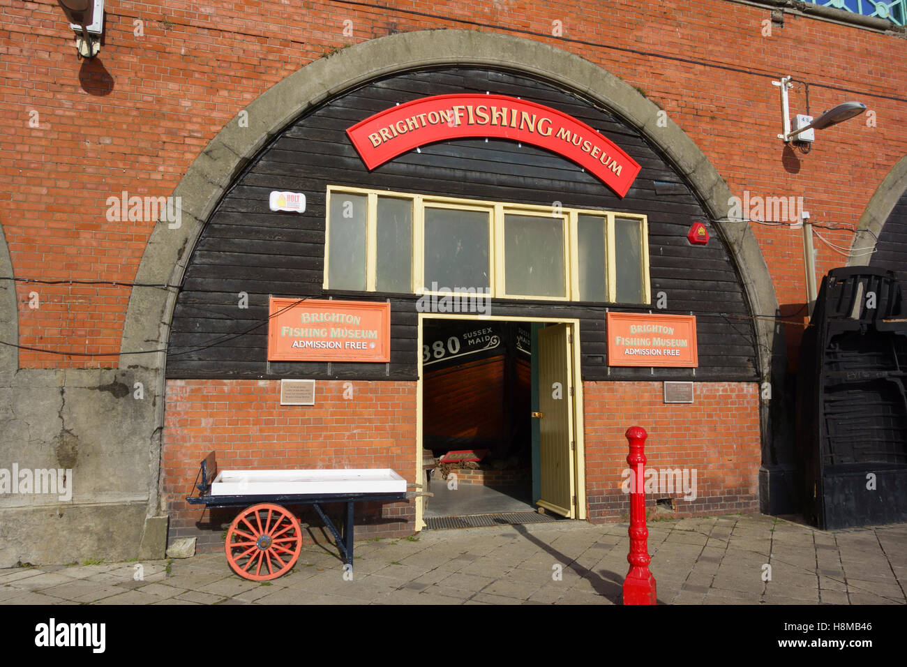 Brighton Il Museo della Pesca, Sussex England Regno Unito Foto Stock