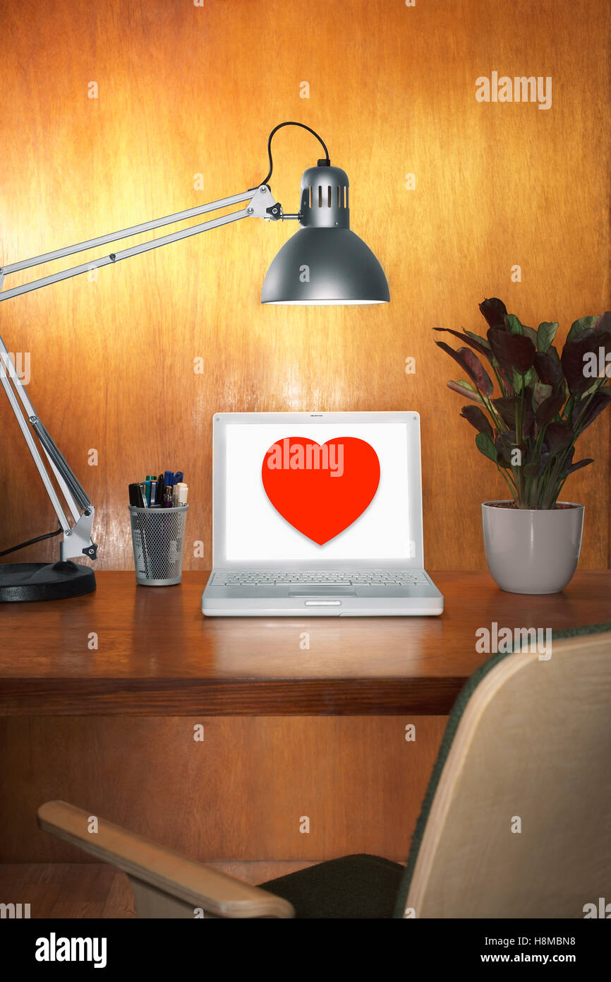Dating online Foto Stock