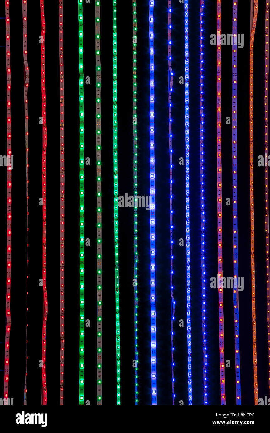 L'illuminazione Strip Lighting LED Foto Stock