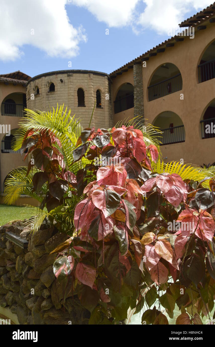 Architettura e costruzione venezuelano. South American Hotel. Foto Stock