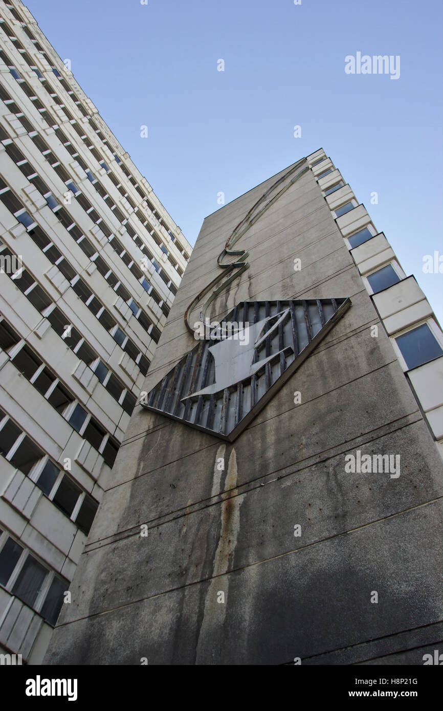 Ex Haus der Statistik (casa di statistiche) vicino a Alexanderplatz di Berlino Foto Stock