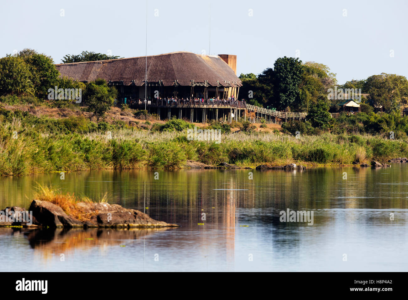 Sud Africa, il Parco Nazionale Kruger, inferiore Sabie resto camp Foto Stock