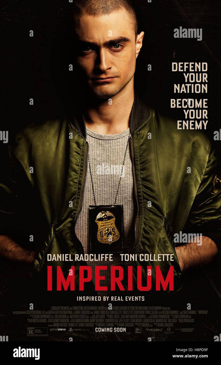 IMPERIUM (2016) Daniel Radcliffe DANIEL RAGUSSIS (DIR) RACCOLTA MOVIESTORE LTD Foto Stock