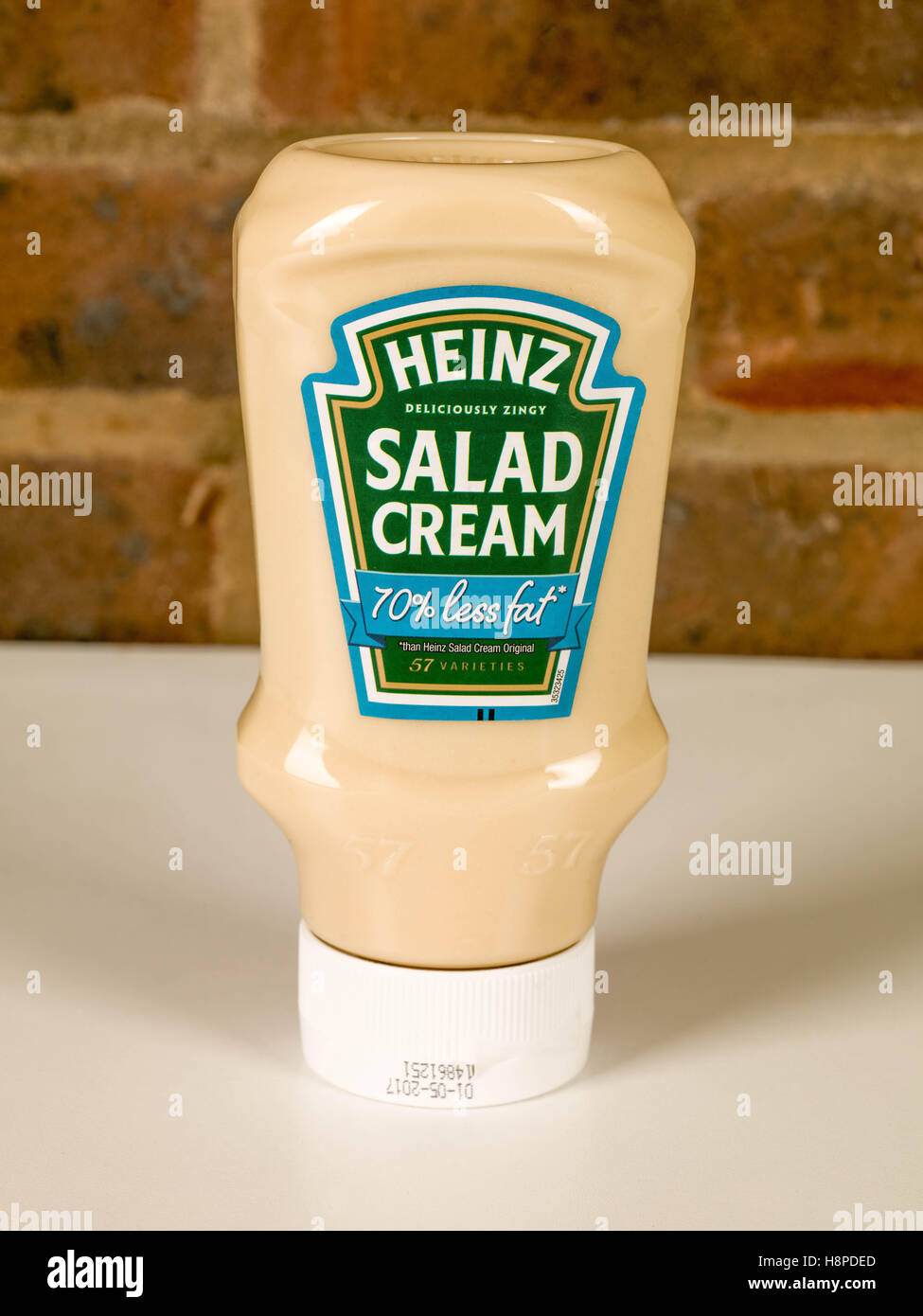 Heinz meno grasso crema insalata Foto Stock