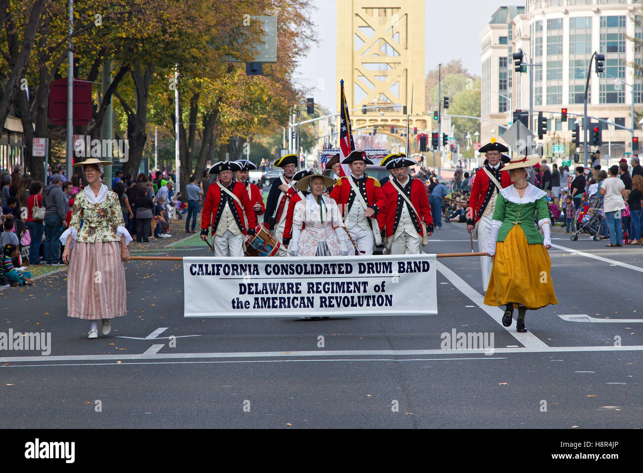 Sacramento del veterano parata del giorno Foto Stock