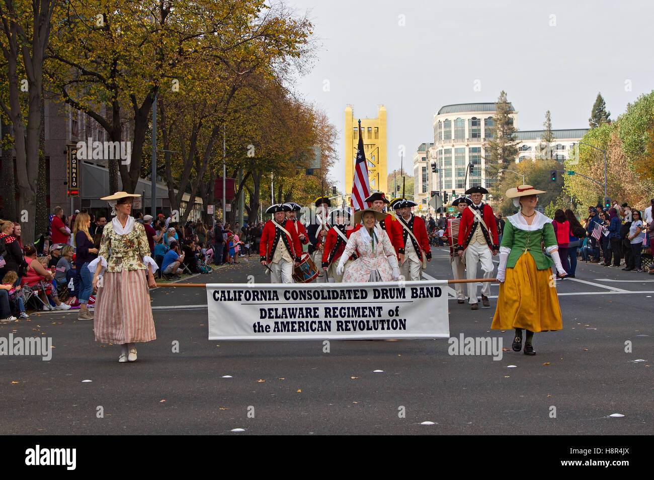 Sacramento del veterano parata del giorno Foto Stock
