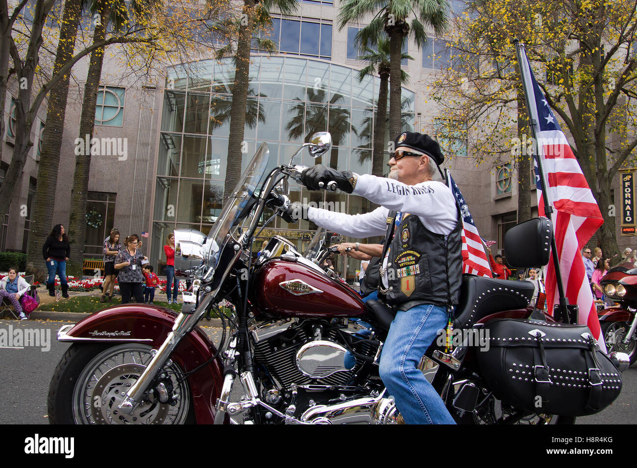 Sacramento Veteran's Day Parade, American Legion Foto Stock