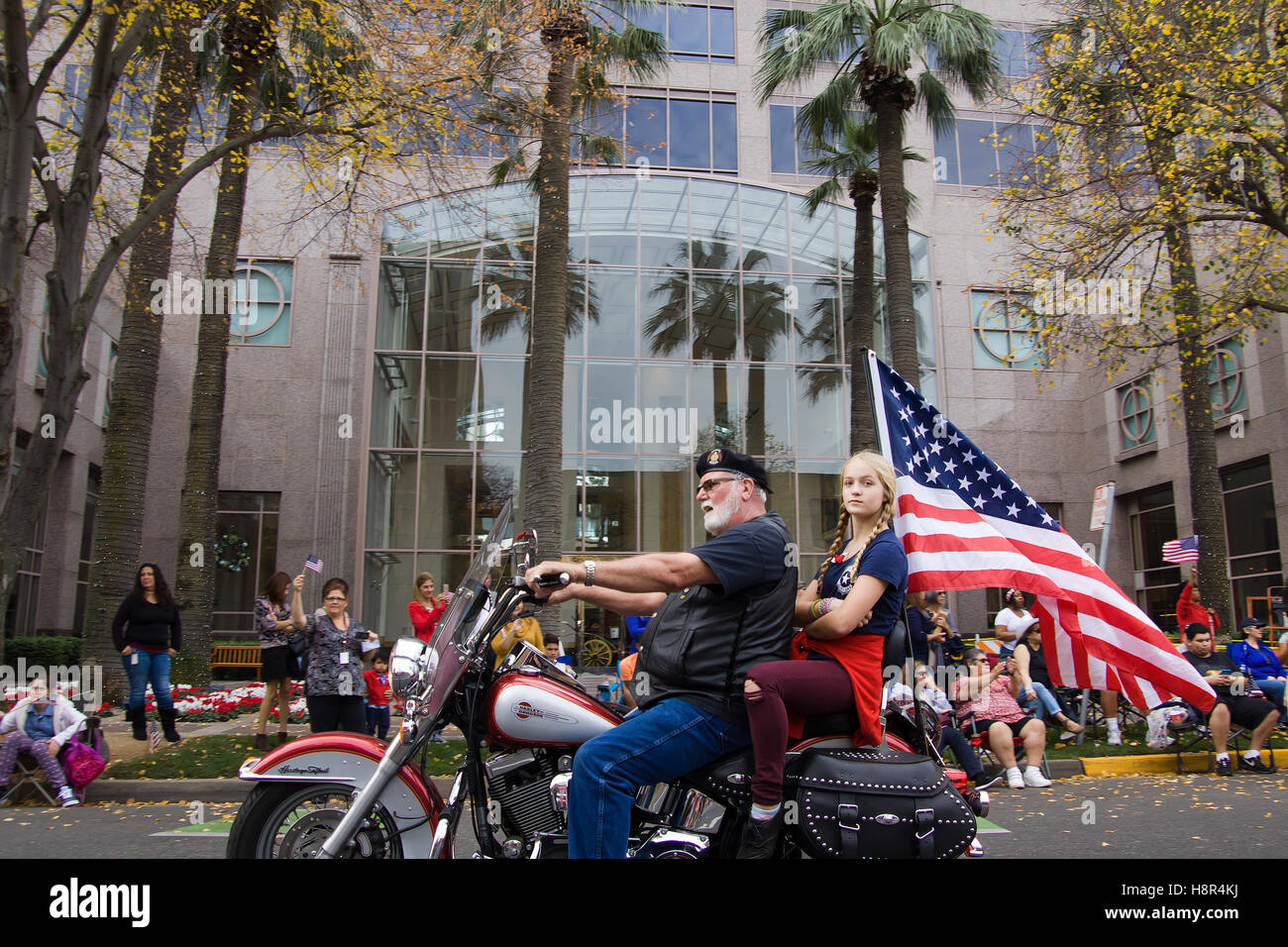 Sacramento Veteran's Day Parade, American Legion Foto Stock