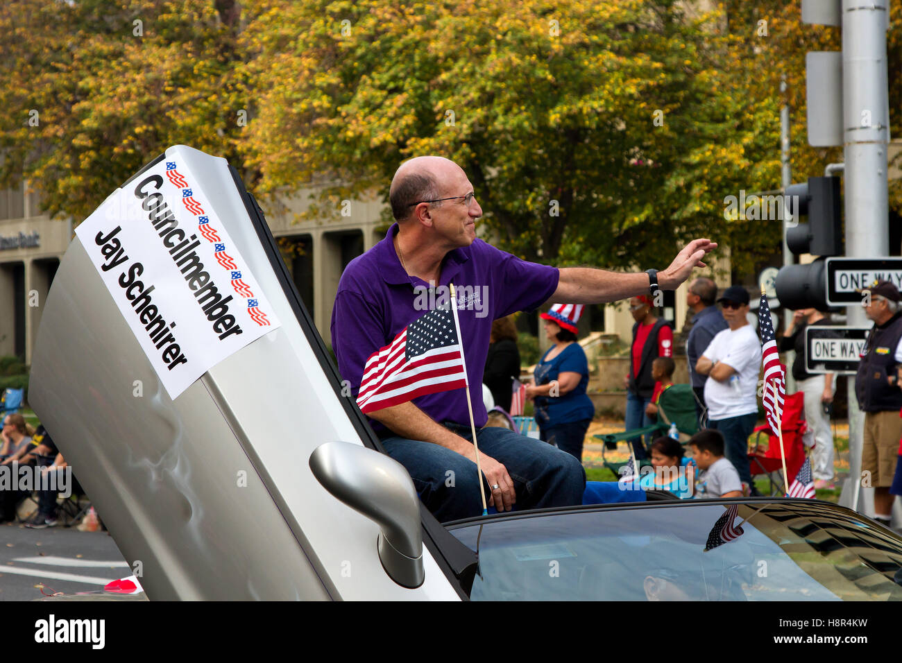 Sacramento del veterano parata del giorno Foto Stock