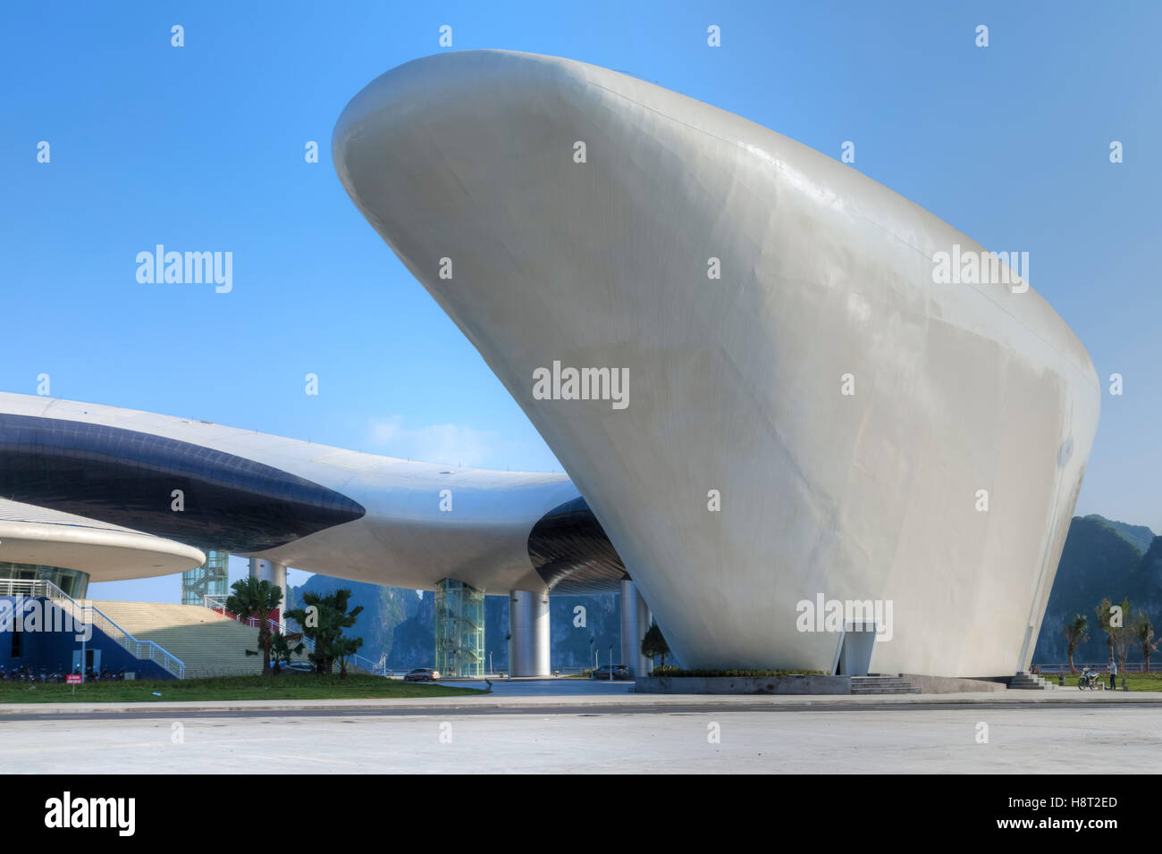 Quang Ninh al centro esposizioni di Halong Bay, Vietnam, Indocina, Asia Foto Stock