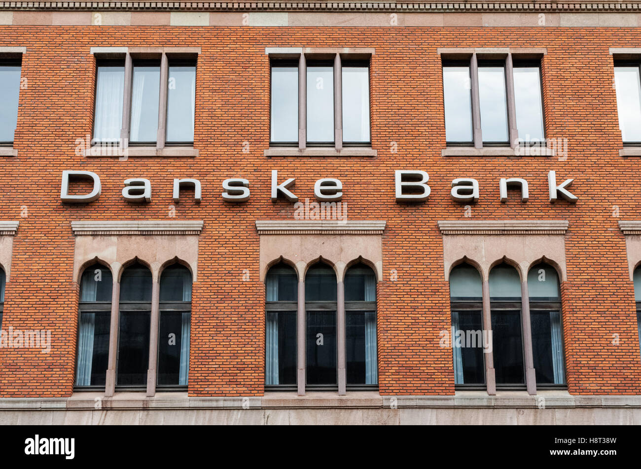 Danske Bank Building a Copenhagen, Danimarca Foto Stock