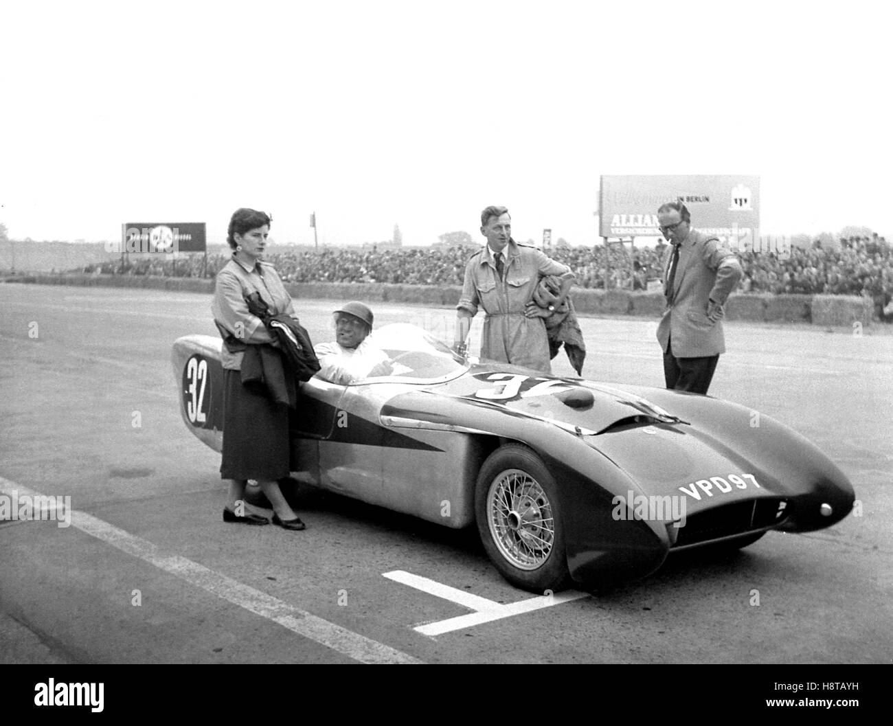 1954 BERLINO GP SPORT ALAN BROWN NODDY COOMBS' LOTUSANN DOWDESWELL Foto Stock