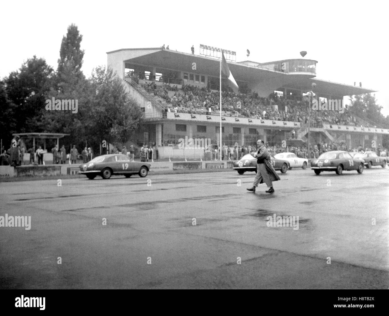 Il 1956 GP d Italia touring cars Foto Stock