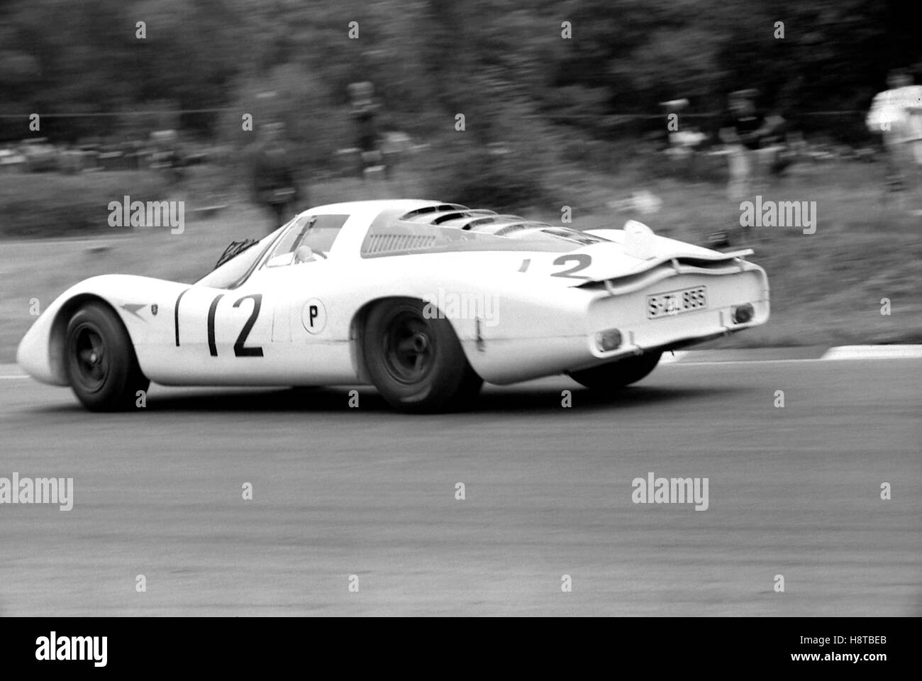 1967 BOAC 500 Porsche 907 AZIONE Foto Stock