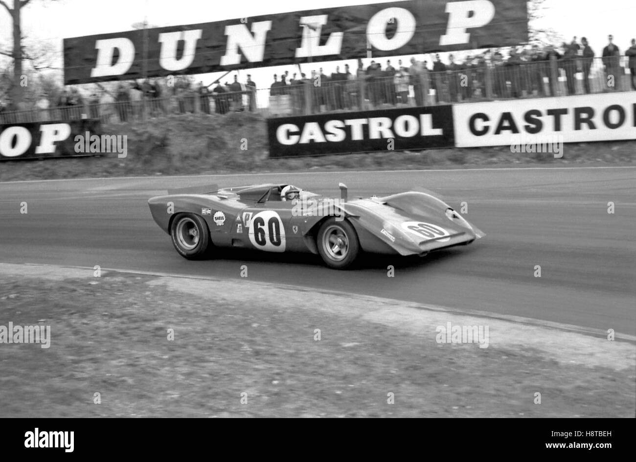1969 marche BOAC 6ore AMON FERRARI 312P 3 Foto Stock