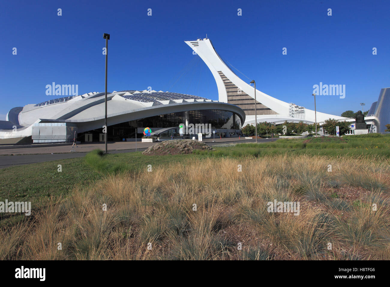 Canada Quebec, Montreal, Stadio Olimpico, il Biodome, Foto Stock