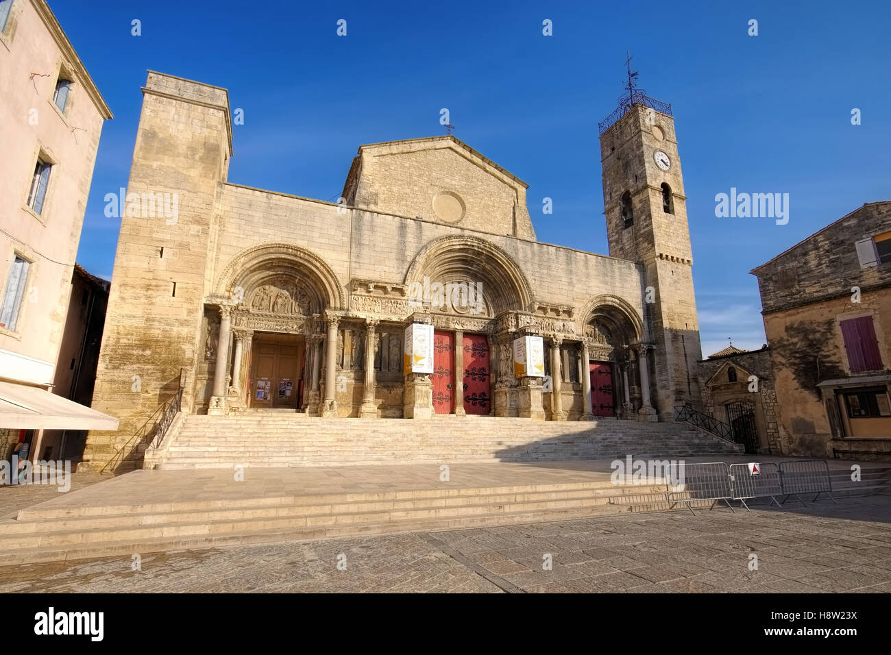 Saint-Gilles Abteikirche, Provenza - Abbazia di Saint-Gilles, Provenza in Francia Foto Stock