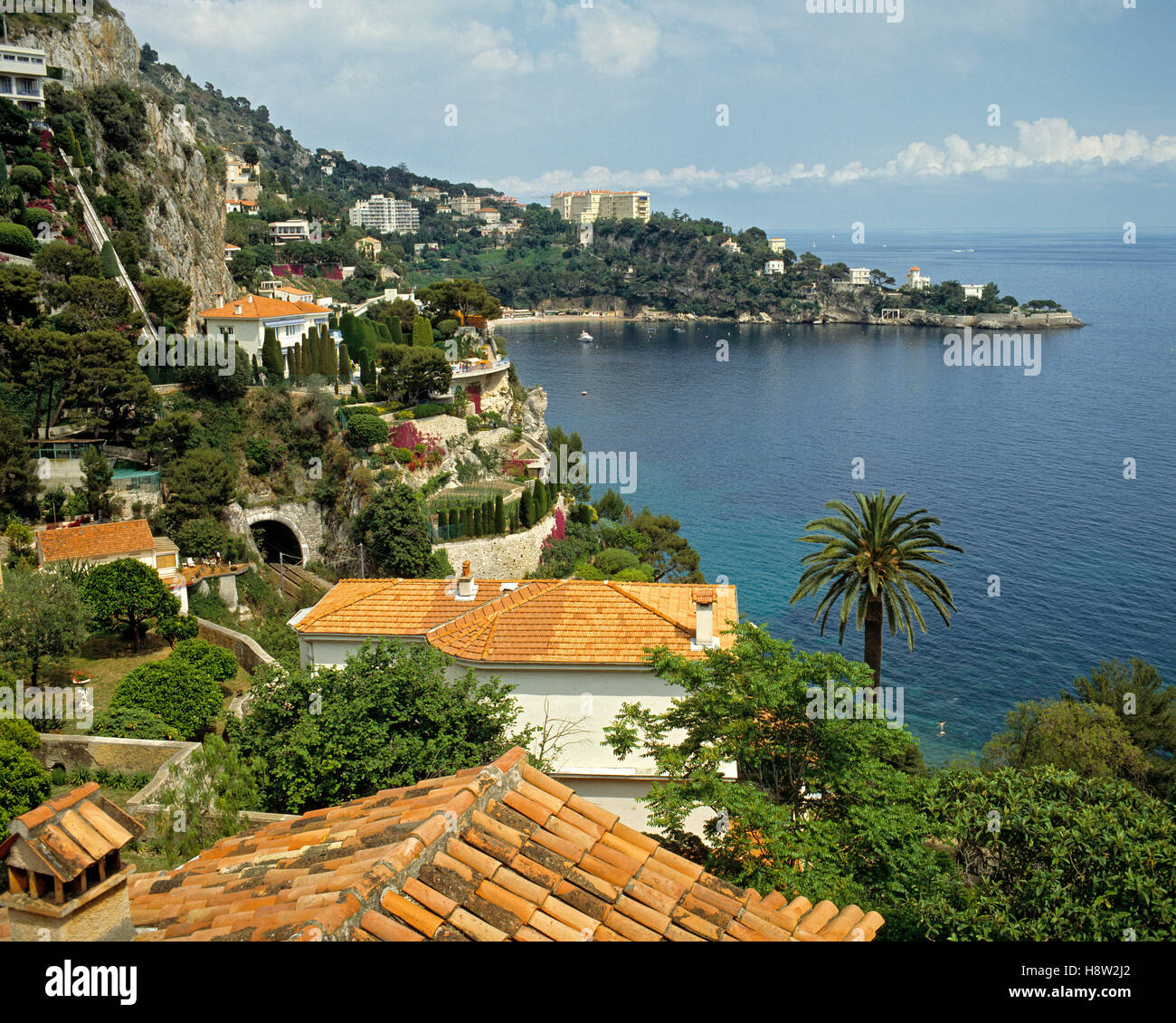 Cap d'Ail, Cote d'Azur, in Francia, in Europa Foto Stock