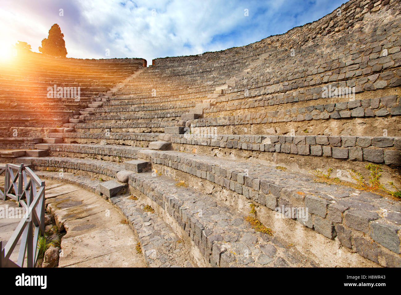 L'Italia. Rovine di Pompei. Foto Stock