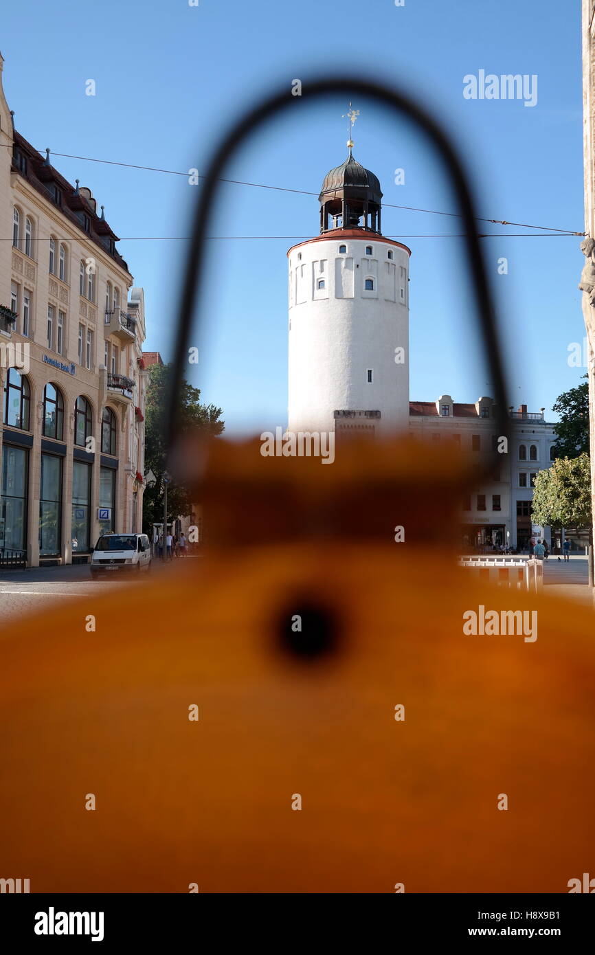 Dicker Turm in Görlitz, Deutschland Foto Stock