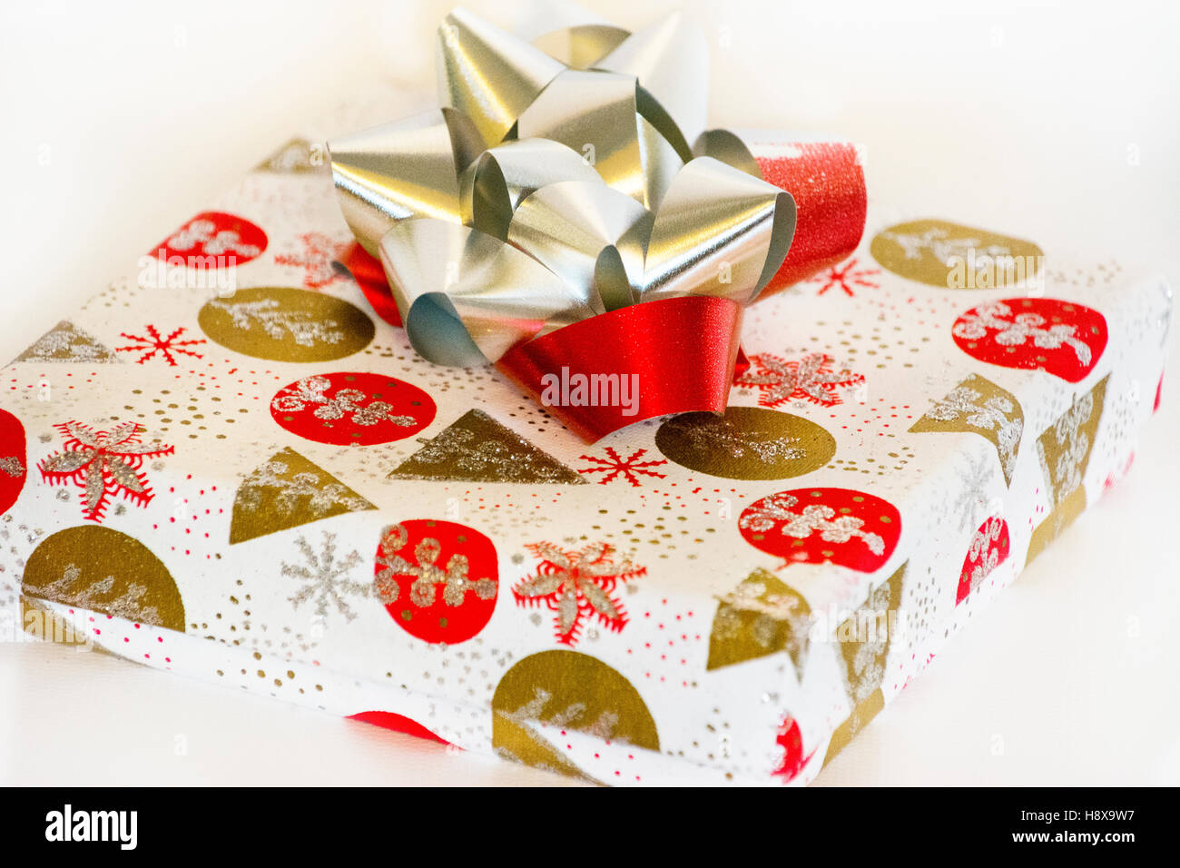 Holiday Gift Box Foto Stock