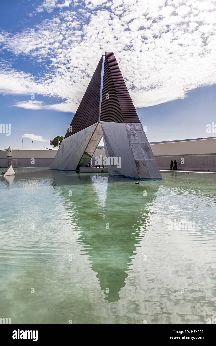 Monumento aos Combatentes do Ultramar. Monumento costruito per ricordare il portoghese caduti militari in Africa guerra coloniale. Foto Stock