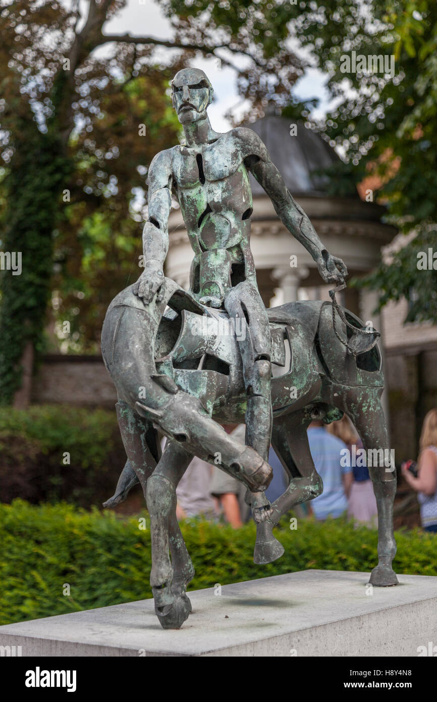 "I quattro cavalieri dell'Apocalisse" Foto Stock