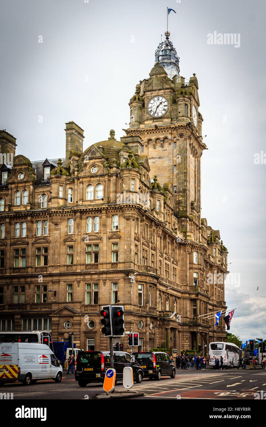 Balmoral Hotel, Edimburgo, Scozia, Regno Unito Foto Stock