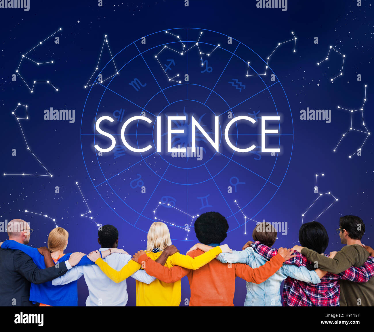 La scienza chimica di Agronomia educazione Nozione di studio Foto Stock