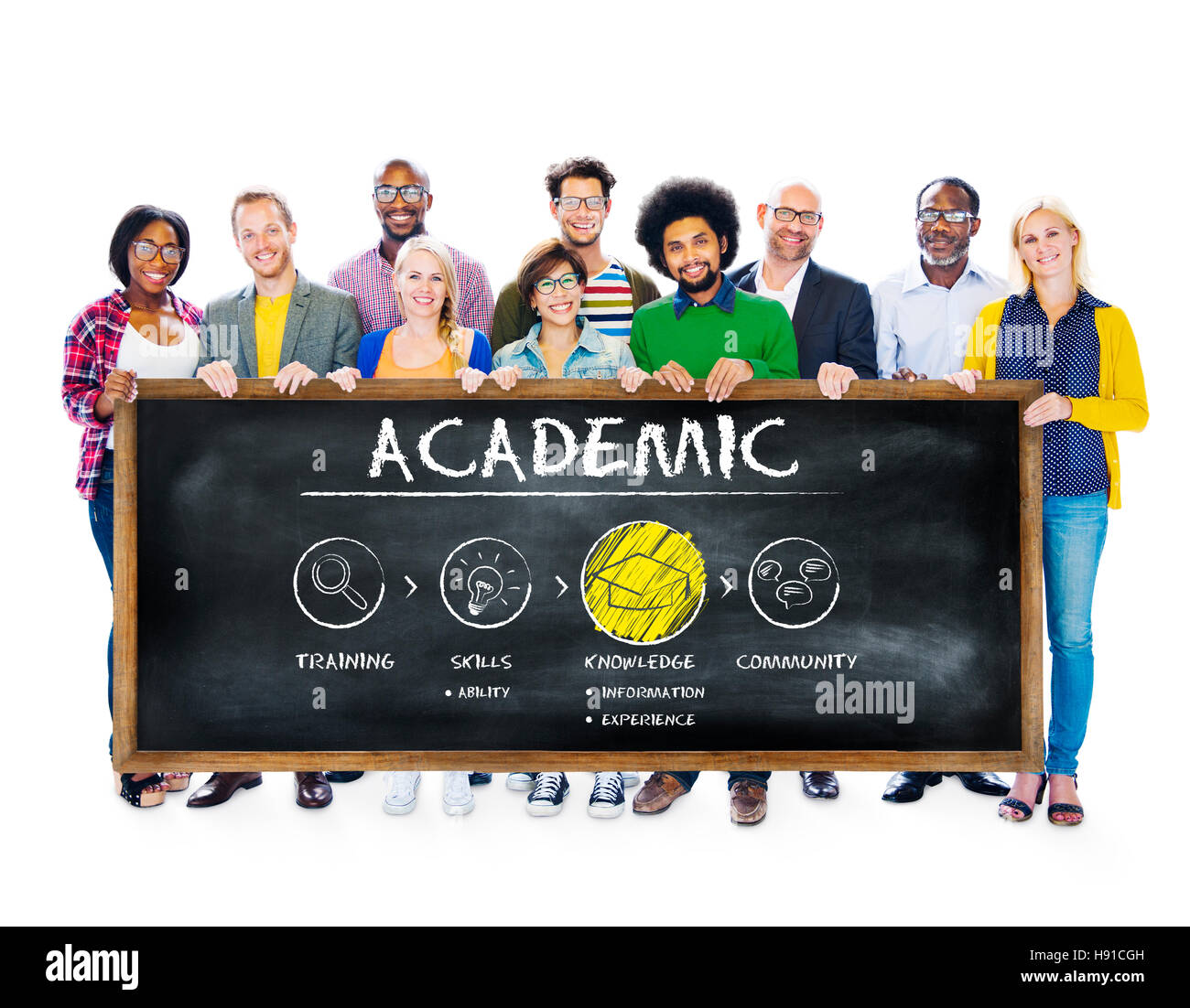 Scuola accademica College universitario concetto Foto Stock