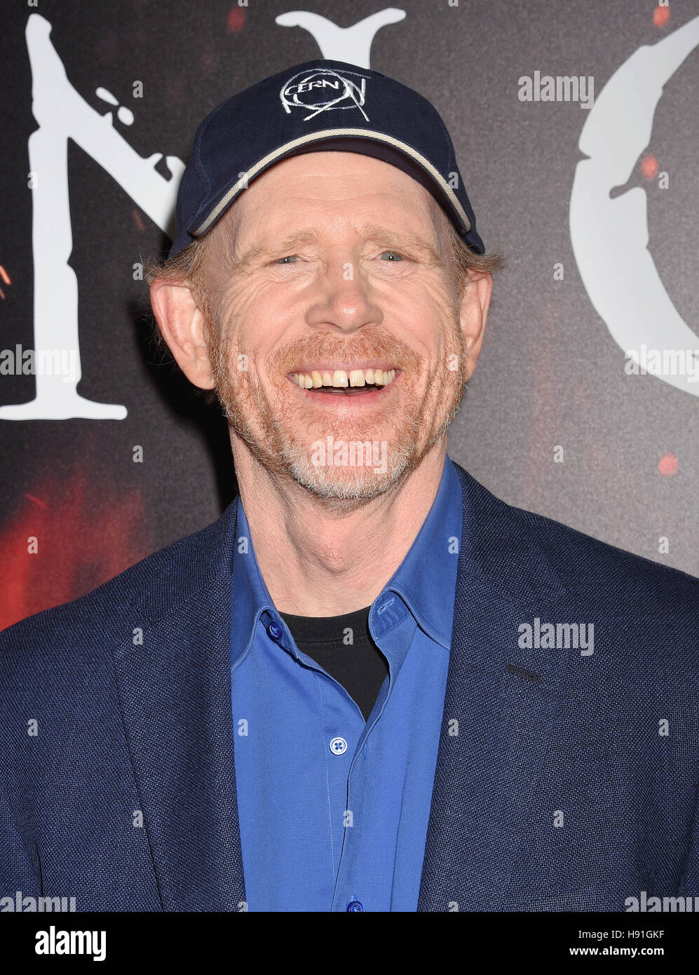 RON HOWARD US produttore di film in ottobre 2016. Foto di Jeffrey Mayer Foto Stock