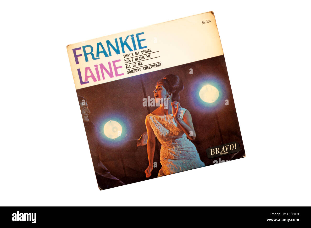 EP di che è il mio desiderio di Frankie Laine rilasciato nel 1964 da Bravo record. Foto Stock