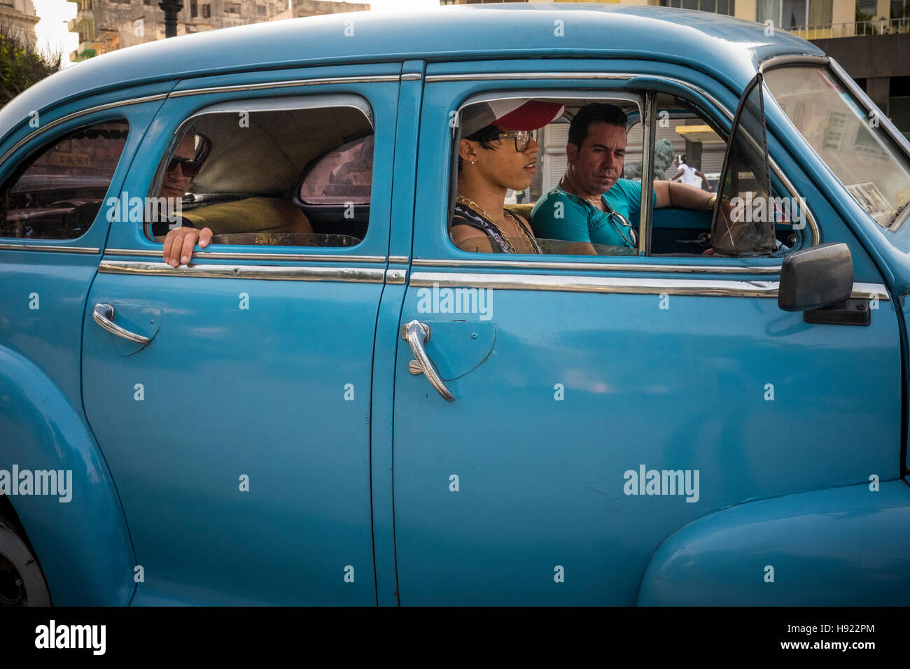 L'Avana, Cuba: scene di strada e la gente, Old Havana Foto Stock