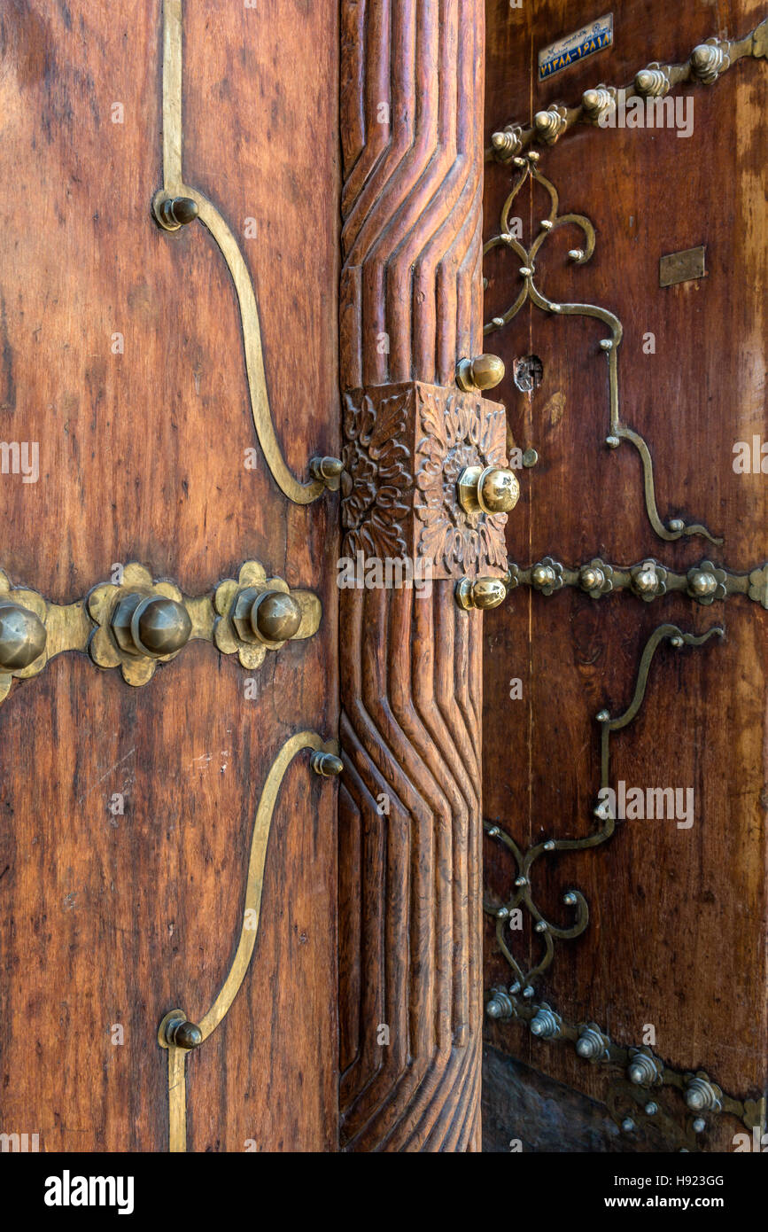 Nasir al Mulk Mosque Shiraz Iran Foto Stock
