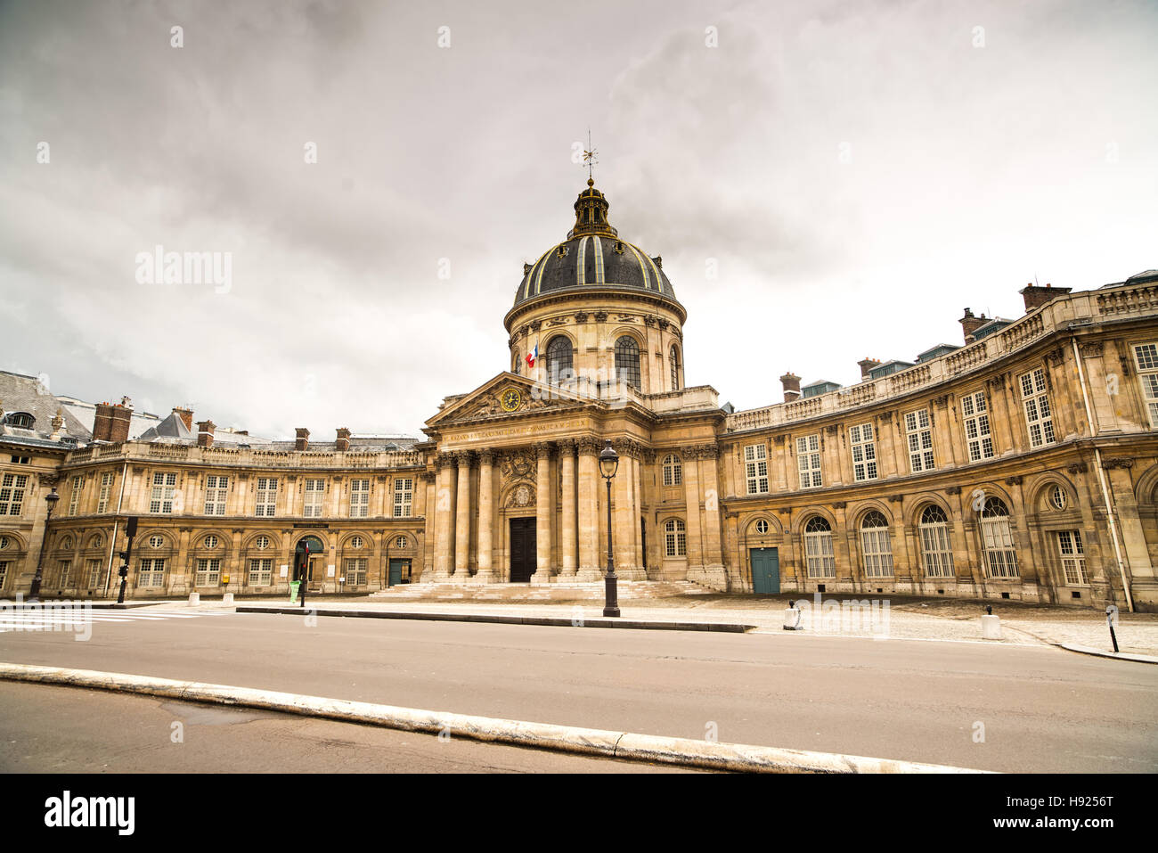 Parigi, Institut de France edificio storico. Accademia francese delle scienze Foto Stock