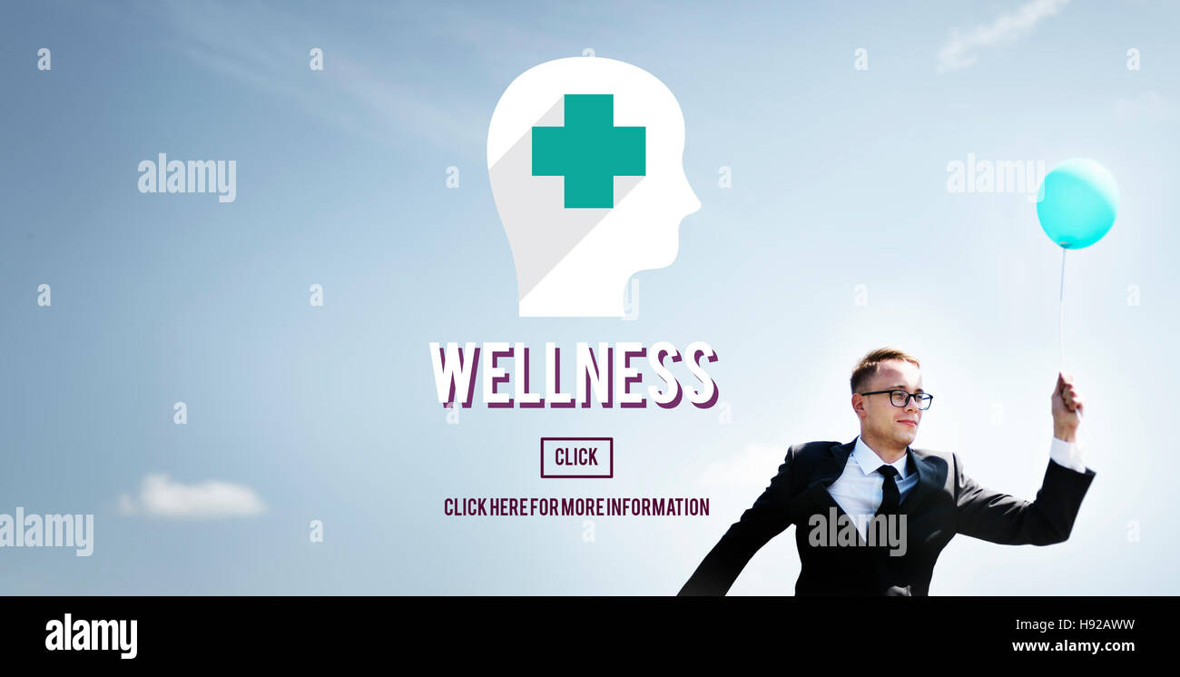 Wellness Fitness energia buona salute Natura Relax Concept Foto Stock