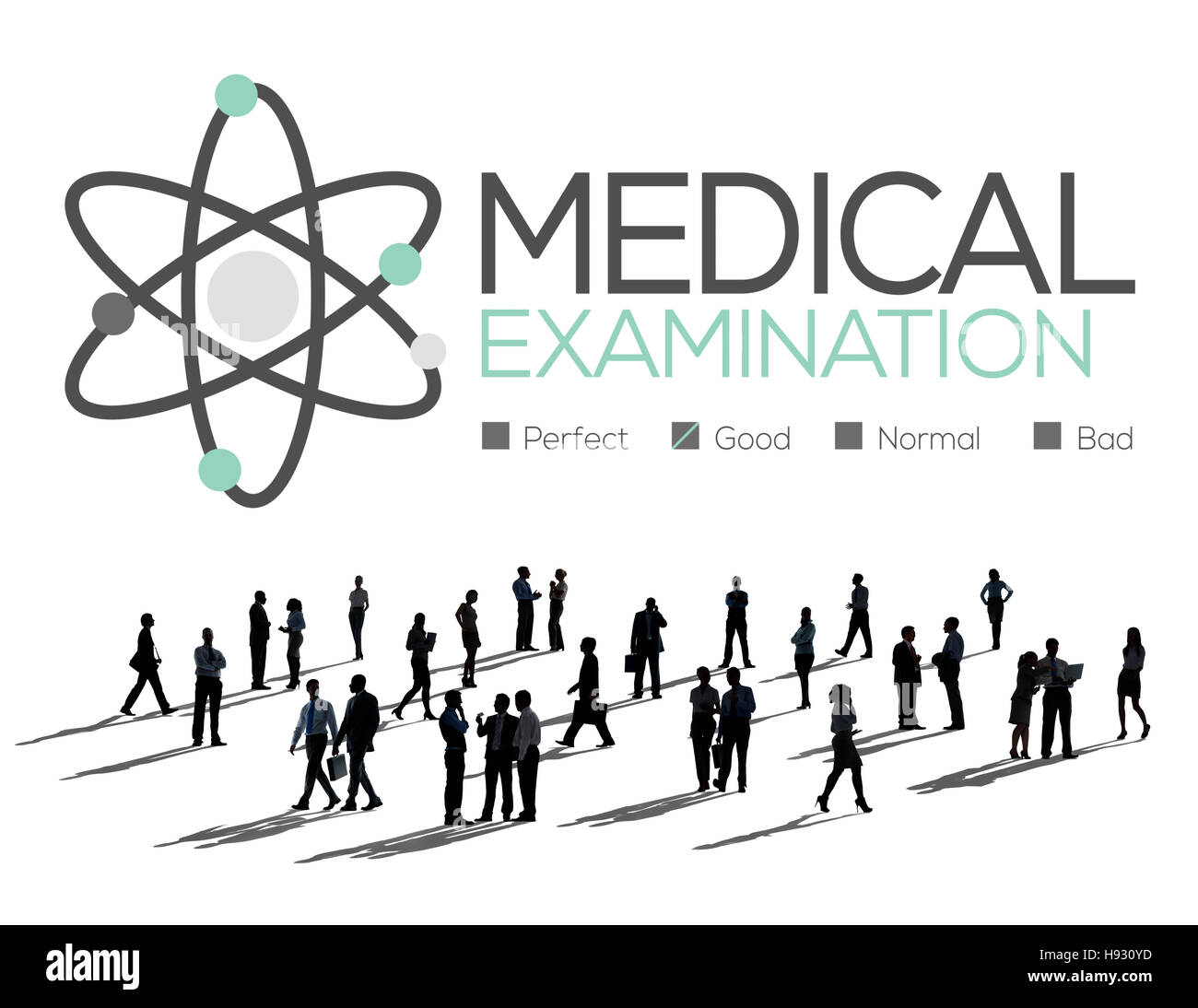 Esame medico Check Up diagnosi concetto wellness Foto Stock Esame medico Check Up diagnosi concetto wellness Foto Stock