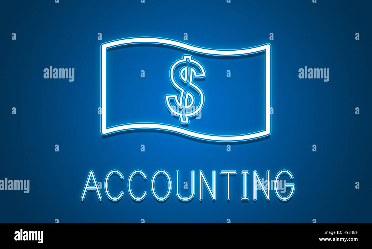 Salvataggio di Cash Flow Accounting denaro concetto icona Foto Stock